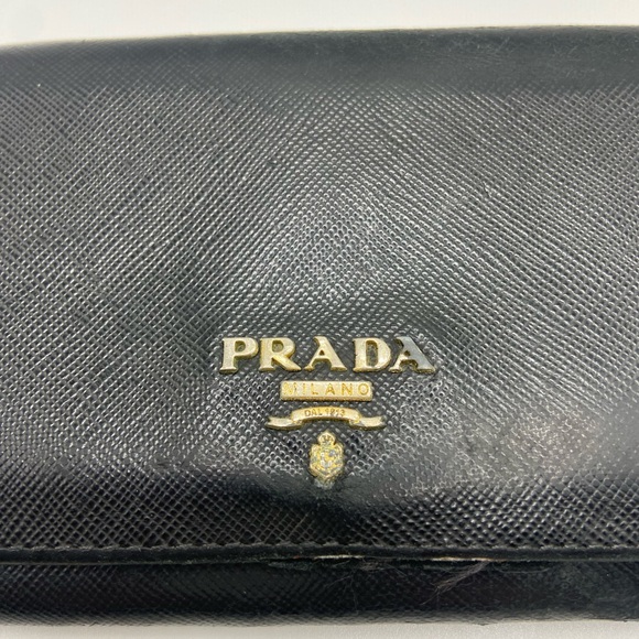 Prada Black Long Wallet - Picture 3 of 15